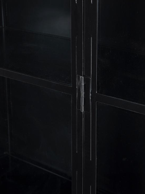 Belmont Metal Cabinet In Black