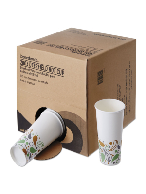 Boardwalk Convenience Pack Paper Hot Cups 20 Oz Deerfield Print 135/carton Deer20hcupop