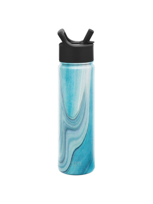 Simple Modern 22oz Ocean Quartz Summit With Straw Lid