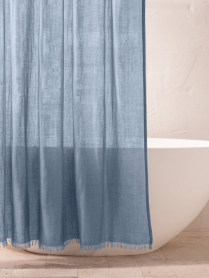 Gauze Shower Curtain - Casaluna™
