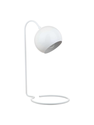 22" Bartolo Table Lamp White (includes Led Light Bulb) - Safavieh