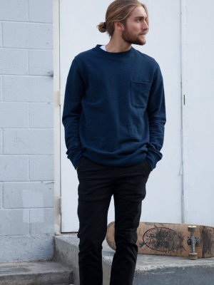 Crew Pocket Pullover