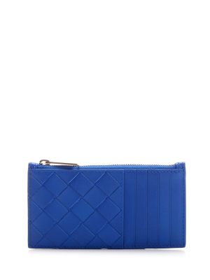 Bottega Veneta Intrecciato Zipped Cardholder