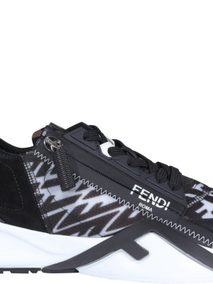 Fendi Flow Ff Motif Low-top Sneakers