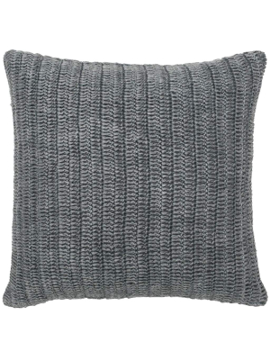 Macie Pillow, Stone Gray