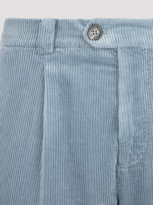 Brunello Cucinelli Corduroy Straight-leg Pants