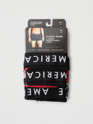 Aeo 3" Classic Trunk Underwear 3-pack