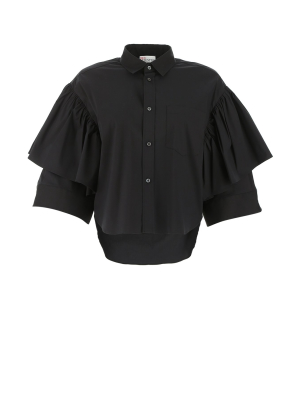 Redvalentino Ruffle Detail Shirt