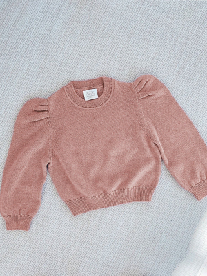 Knits For Good Blush Sweater