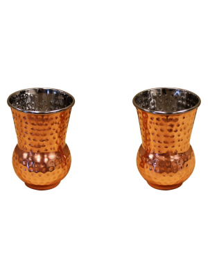 Epicureanist 2pk Copper Whiskey Tumblers
