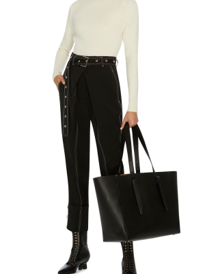 Soft Xl Leather Tote