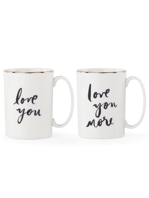 Bridal Party "love You" And "love You More" Mugs
