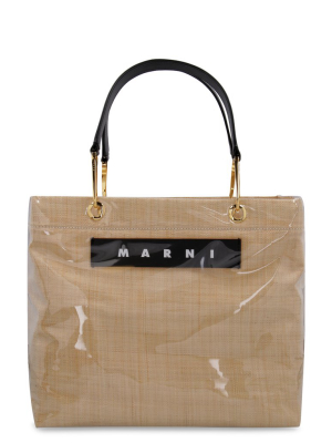 Marni Glossy Grip Tote Bag