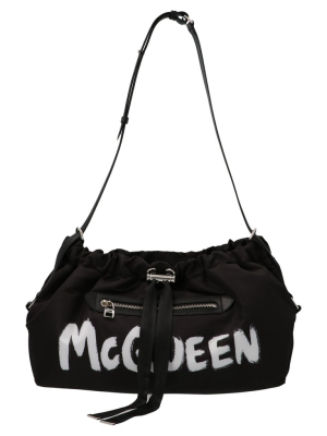 Alexander Mcqueen The Bundle Drawstring Medium Shoulder Bag