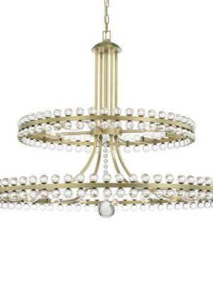 Clover 24 Light Two Tier Chandelier