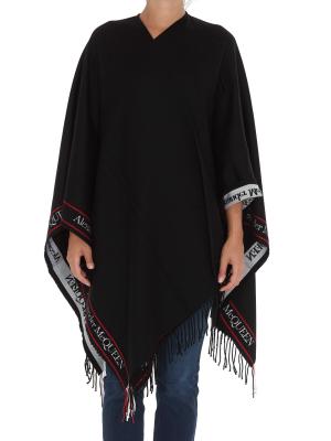 Alexander Mcqueen Fringed Shawl