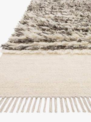 Abbot Rug In Natural & Ash