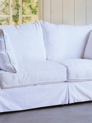 High Arm Simple Sofa