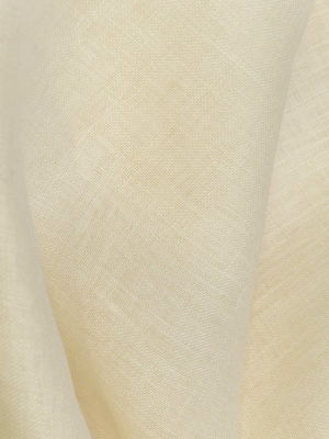 Cream Linen Curtains Extra Wide