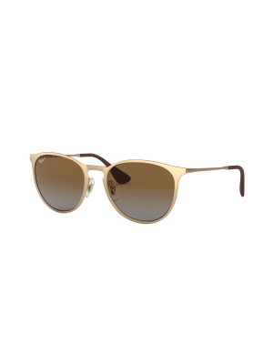 Ray-ban Rb3539 112/t5 Unisex Phantos Lifestyle Sunglasses Gold