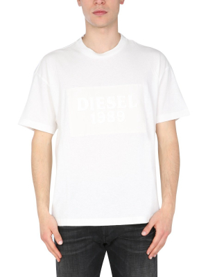 Diesel Logo Crewneck T-shirt