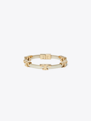 Serif-t Metallic Single-wrap Bracelet