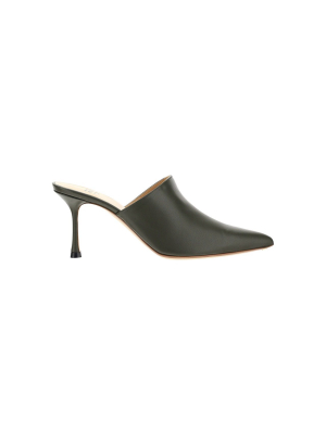 Francesco Russo Pointed-toe Slip-on Mules