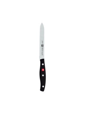 Zwilling J.a. Henckels Twin Signature 5-inch Serrated Utility Knife