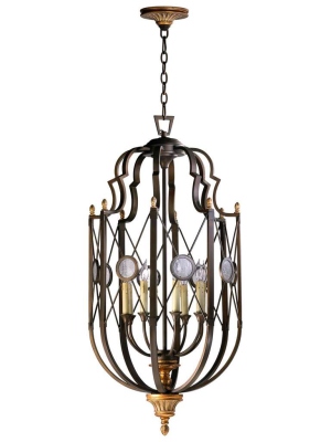 San Giorgio 8 Light Entry Chandelier