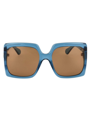 Gucci Eyewear Square Frame Sunglasses