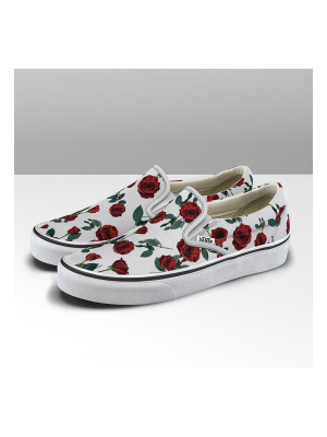 Red Roses Classic Slip-on