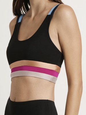 Streak Stripe Bra