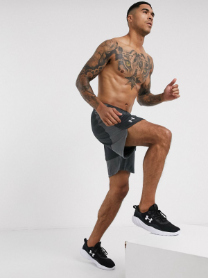 Under Armour Training Knitted Shorts In Black