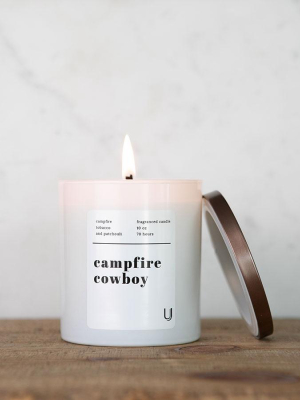 Campfire Cowboy Candle 10 Oz. 6-month Subscription