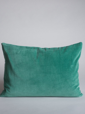 Velvetone Pillow - Emerald