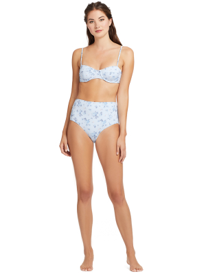 Loveshackfancy Mason Bikini Bottom Mystical Blue