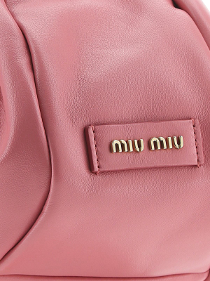 Miu Miu Knotted Shoulder Bag