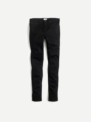 8" Stretchy Toothpick Jean In True Black