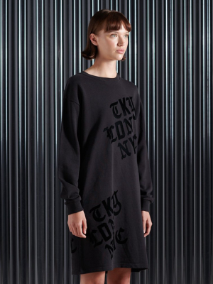 City New York Sweat Dress