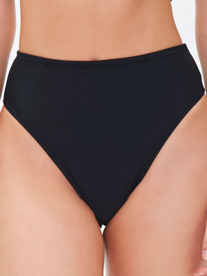 High-cut Cheeky Bikini Bottoms