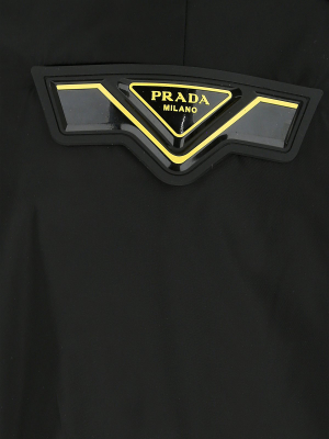 Prada Logo Patch Trousers