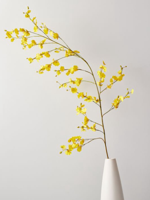 Faux Dancing Lady Orchid Branch