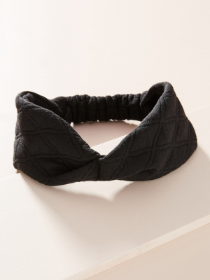 Quilted Twist Headband