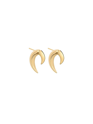 Talon Fine Earrings - 18ct Yellow Gold