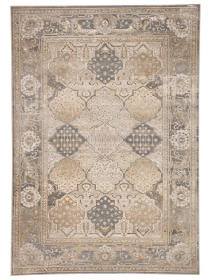 Vibe By Jaipur Living Hadwin Oriental Gray/ Gold Area Rug (5'x7'6")