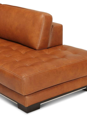 Andreas Leather Right Sectional