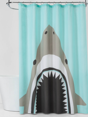 Shark Bite Shower Curtain - Pillowfort™