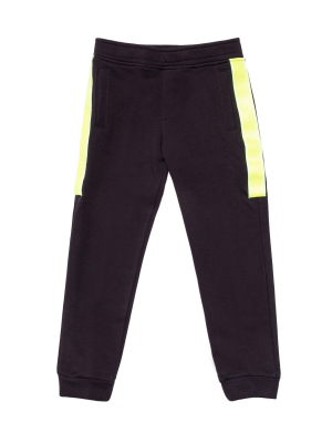 Emporio Armani Kids Logo Patch Sweatpants