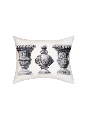 C&f Home 14" X 18" Palace Urns Indoor/outdoor Decorative Throw Pillow