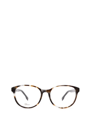 Dior Eyewear Round Frame Glasses